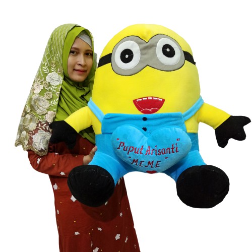TERMURAH boneka Minion jumbo, bisa ukir nama dan photo