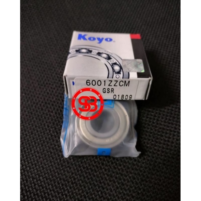 Bearing 6001 ZZ / 6001 ZZ C3 KOYO JAPAN ORIGINAL