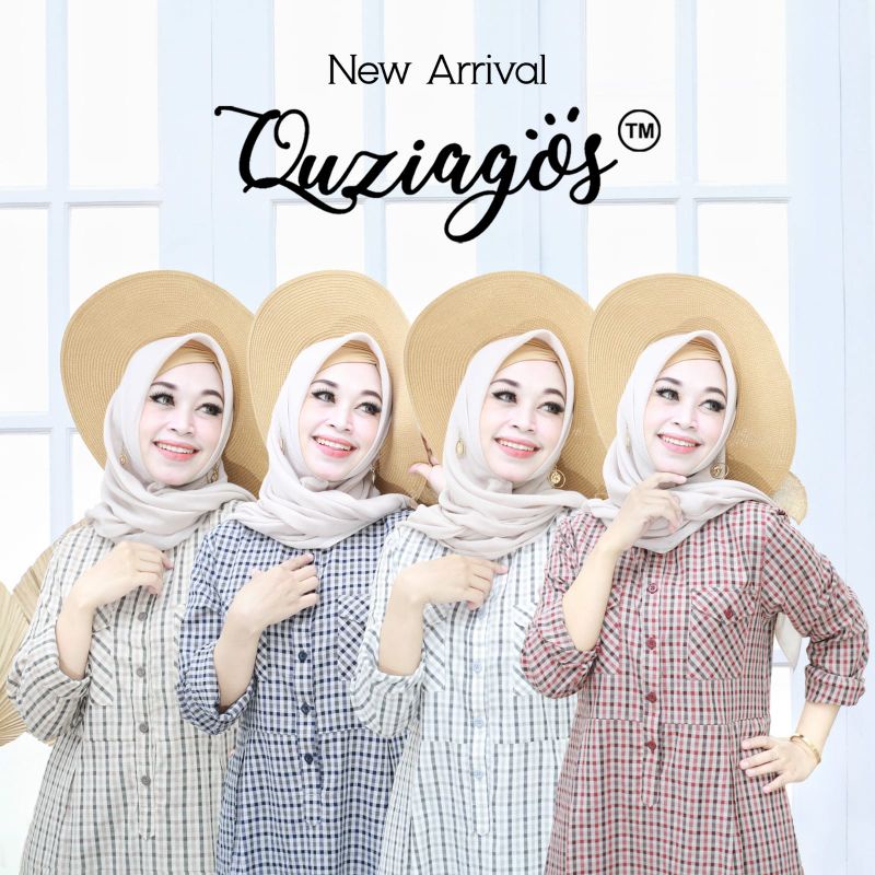 QUZIAGOS ORI Gamis Katun Premium