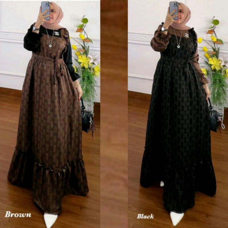 GAMIS RAYON KEKINIAN I MIDI DRESS I DASTER RAYON SUPER GRADE A