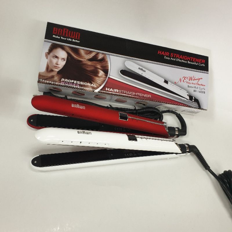 Alat Catok Rambut Bagus Br 1402b  Hair straightener rebonding smooting lurus Curly Keriting Blow