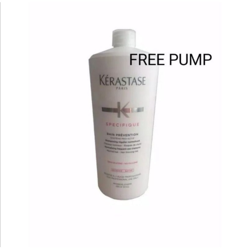 Kerastase Bain Prevention Shampoo 1000ml - shampoo penguat dan pencegah rambut rontok