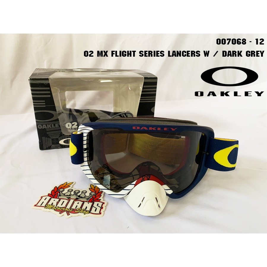 OAKLEY - O-FRAME 2.0 MX GOGGLE LANCERS - KACAMATA - TRAIL ENDURO CROSS TRABAS BALAP