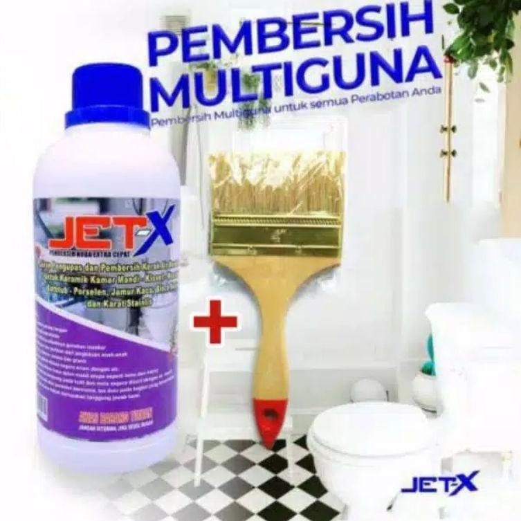 Terlaris JET-X PEMBERSIH MULTIGUNA CAIRAN PEMBERSIH KACA MOBIL KERAK KAMAR MANDI KLOSET KERAK MESIN