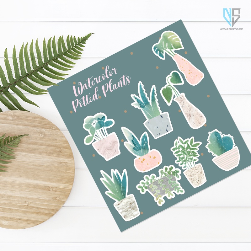 

Sticker Set Diary Book Aesthetic Sticker Decoration Stiker Tumblr Botol Hp Laptop Stiker 2D vinyl Lucu Viral Sticker DIY stiker set plant