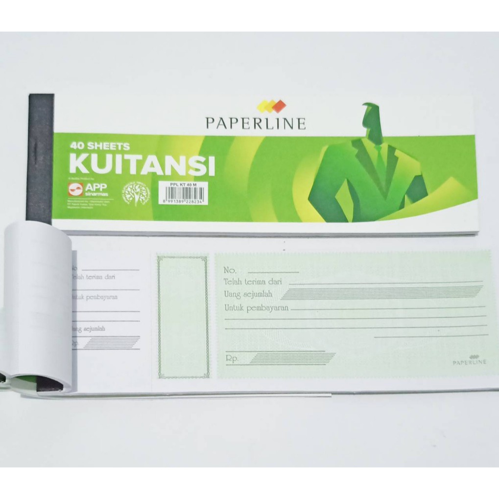 

Buku Kwitansi Kuitansi SIDU / Paperline Kecil 40 Lembar PPL KT 40 M