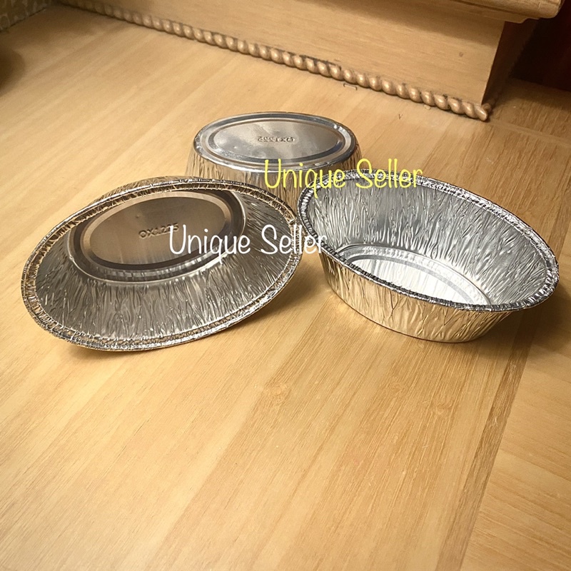 Aluminium Foil Cup Oval OX 1225 / Alufoil Tray Oval OX 1225 + Tutup Mika