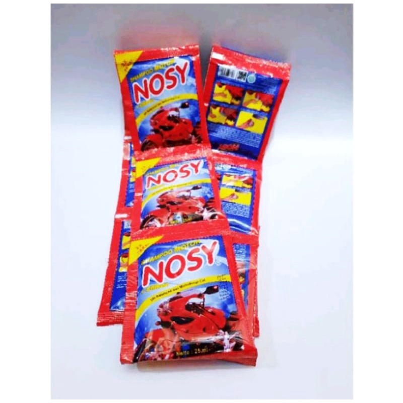 Nosy shampo motor 25ml/Shampo motor sachet/(24sachet)nosy shampo motor