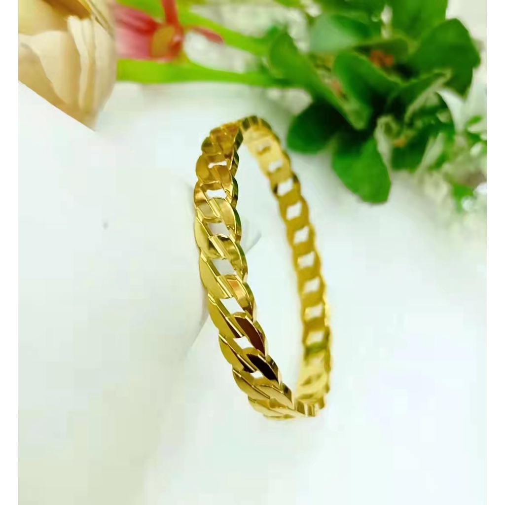 Set Titanium Gelang/Cincin Perhiasan Fashion