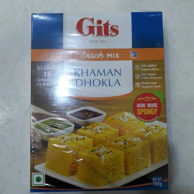 

Buruan serbu] Makanan India Gits Khaman Dhokla Mix 180g