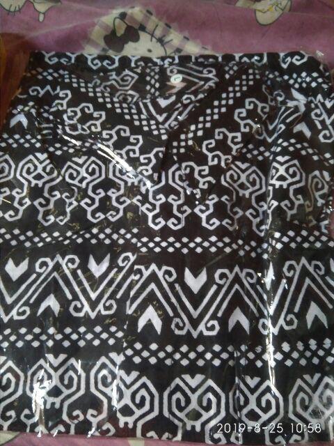 Kemeja Hem Batik Terviral Top 1 Di Shopee Original No Kw Ready Seragam Harga Grosir