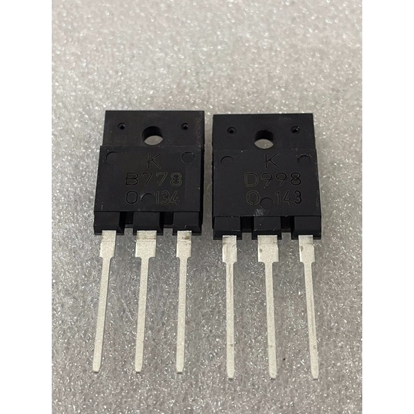 Transistor B778 D998 SET Original KEC