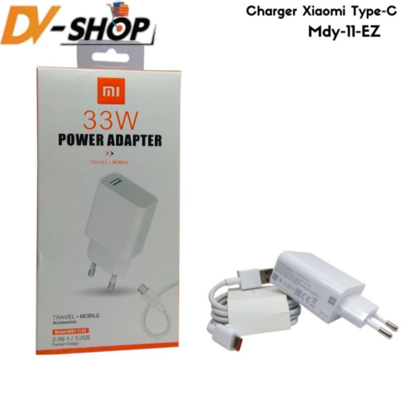 Charger Xiaomi Original 65 Watt 33 Watt  18 Watt USB Tipe C