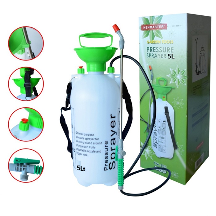 Botol Pressure Sprayer 5 liter / Kenmaster Botol Pompa Serbaguna