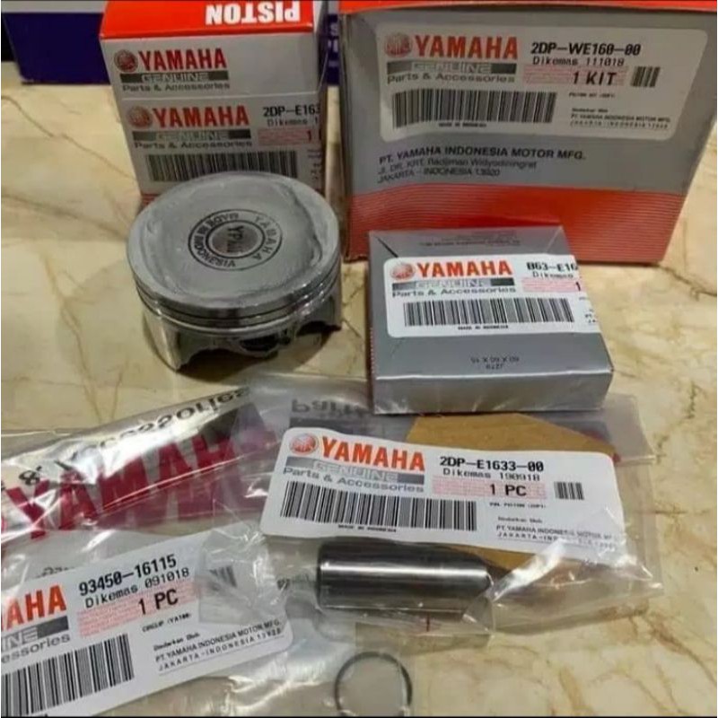 PISTON KIT SET YAMAHA NMAX ORIGINAL YGP