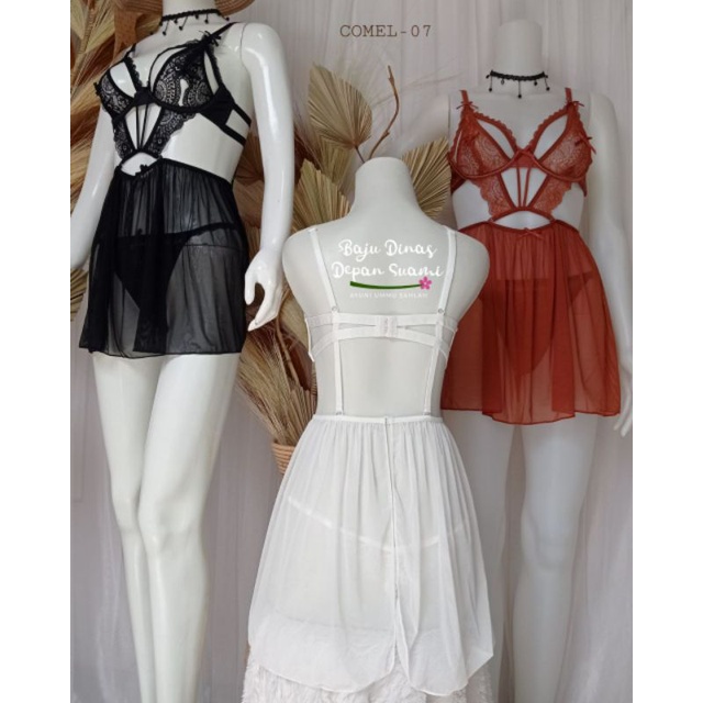 Kostum manjah comel 07 bdds - baju dinas depan suami - hot sexy lingerie bdds