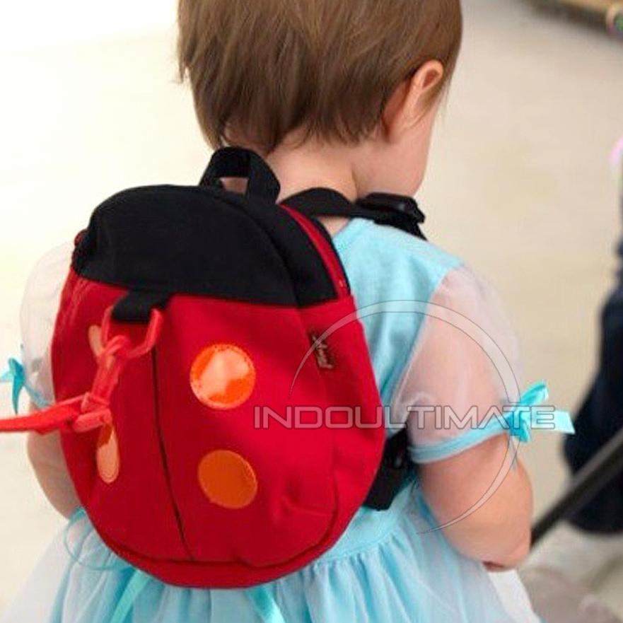 ➧ Ultimate Tas Bayi / Tas Baby Pengaman Jalan / Tas Alat Bantu Jalan Bayi BY-33-TB - LadyBug ♕