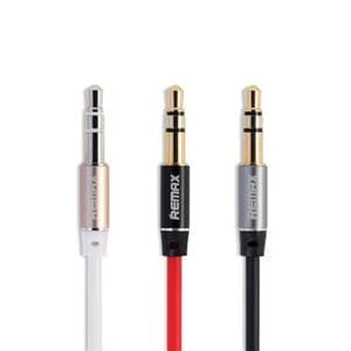 REMAX Cable AUX AUDIO 1M / Kabel Audio 100cm / 1 meter RL-L100