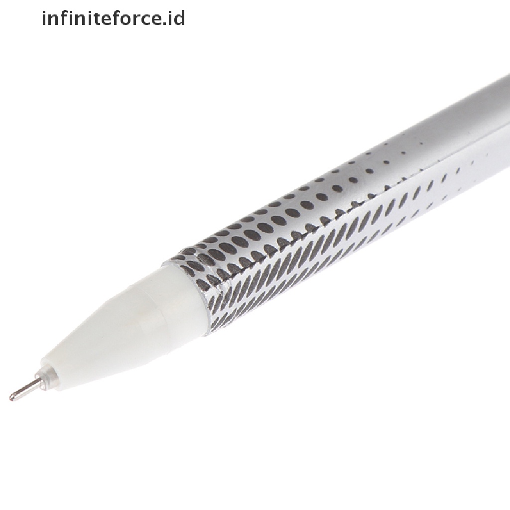 (infiniteforce.id) Pen Putar 0.5 Anti slip Permukaan Halus Untuk Menulis