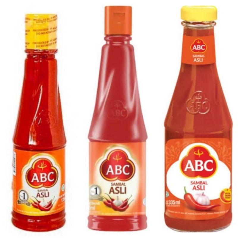 

ABC Saus Sambal Asli kemasan 135ml - 275ml -335ml