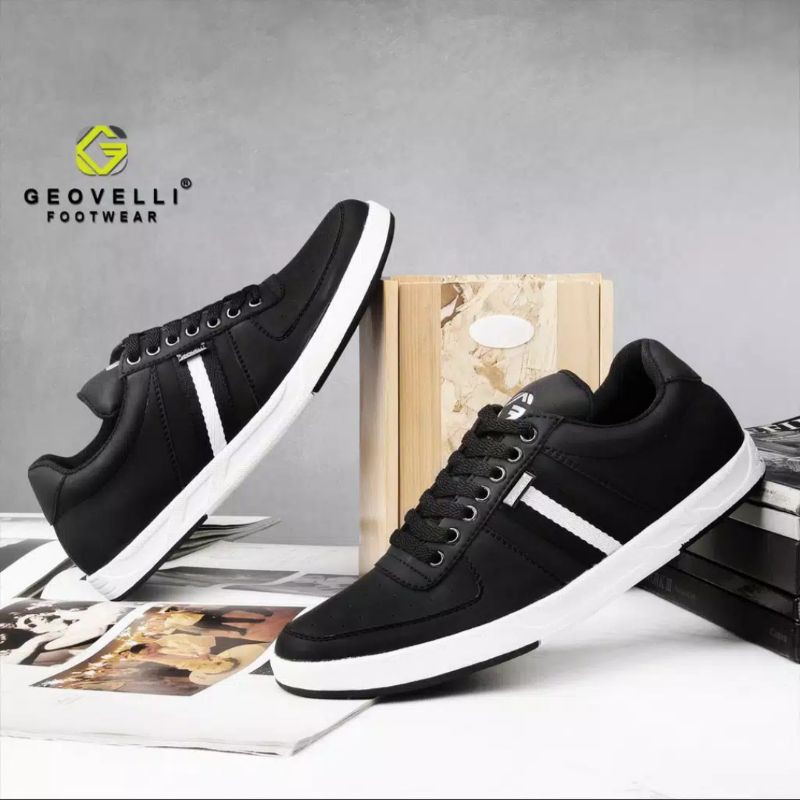 PROMO !!!Sepatu SNEAKERS Pria Original GEOVELLI COD bayar ditempat-7