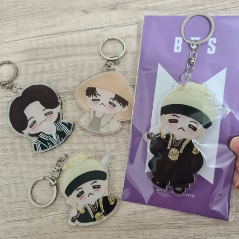 BTS Suga Acrylic Keychain