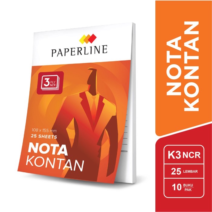 

Buku Nota Kontan Kecil SIDU Paperline K3 Rangkap 3 / PPL NK K3 NCR