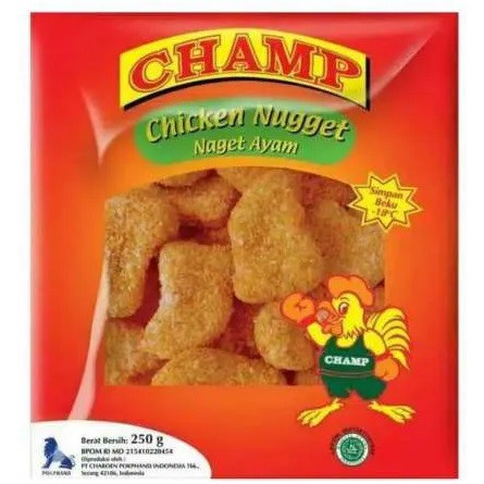 

champ chicken nugget 250gr