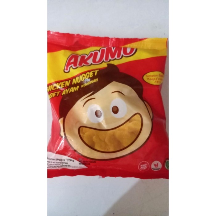 

CHICKEN NUGGET AKUMO, naget ayam 250 gr