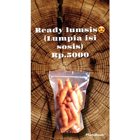 

lumsis(lumpia isi sosis)