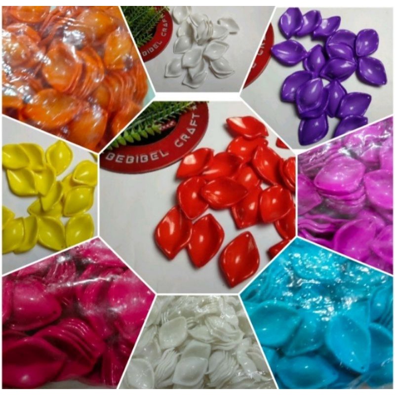 1/2 pon ( 225 gr) Kelopak Sekop Besar Melamin Bahan Bunga Akrilik