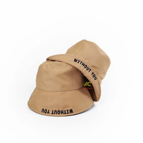 Topi Bucket Bulak Balik / Bahan Dobel Bisa Bolak-Balik