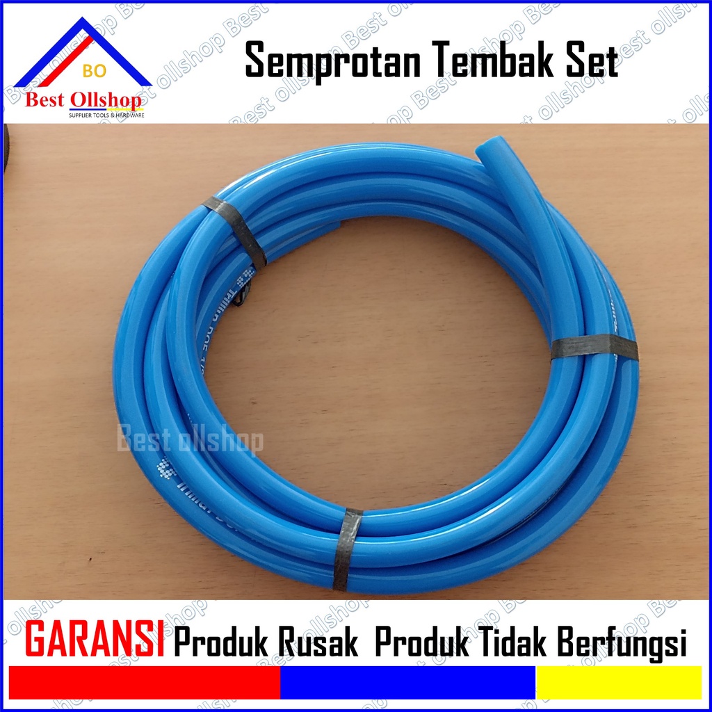 Semprotan Tembak Selang Clamp Klem Cincin Hose Konektor Siram Taman / Semprotan Taman / Semprotan motor / Semprotan Cuci Mobil Siram Taman 1 Set Murah