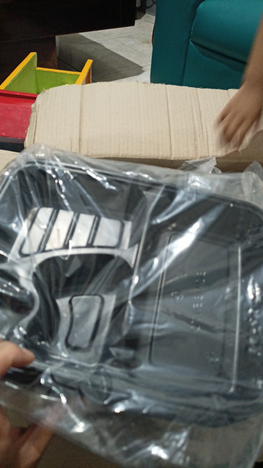 Tray Bento/mika Bento/box Bento/ Bento Sekat 4 + Tutup Bening