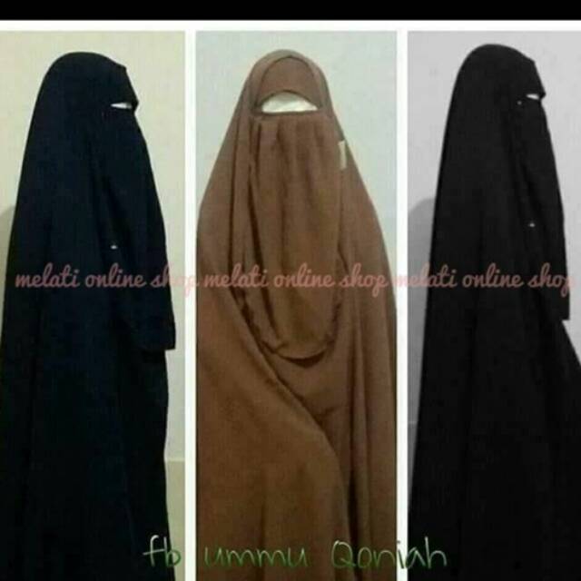 Jilbab cadar ritz selutut ( L)