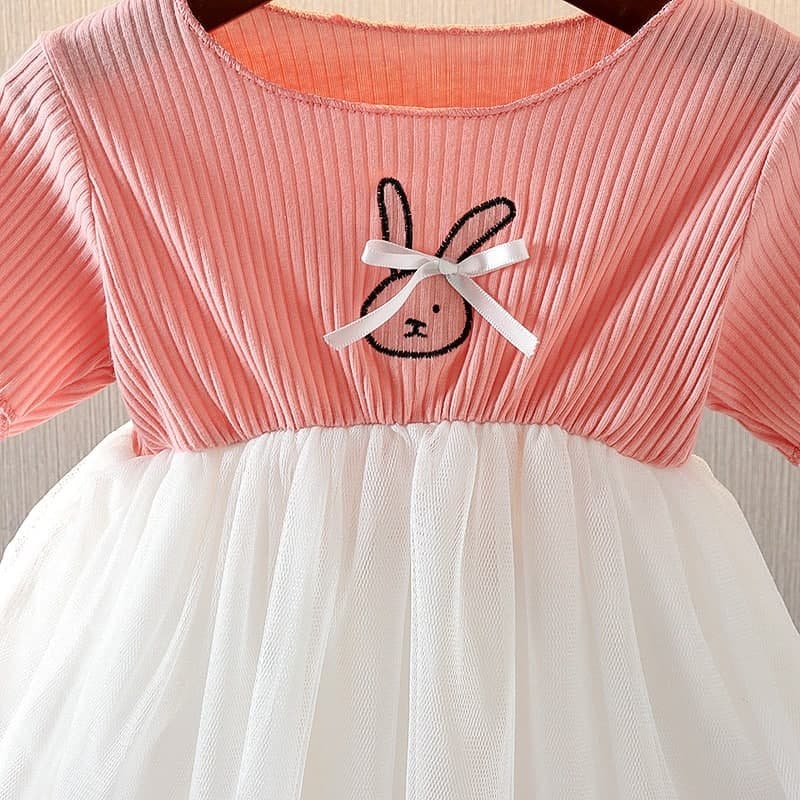 DRESS ANAK PEREMPUAN RABBIT IMPORT KIYOWO RABBIT