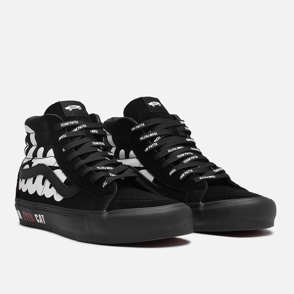 VANS SK8-Hi REISSUE VI PATTA ALL BLACK