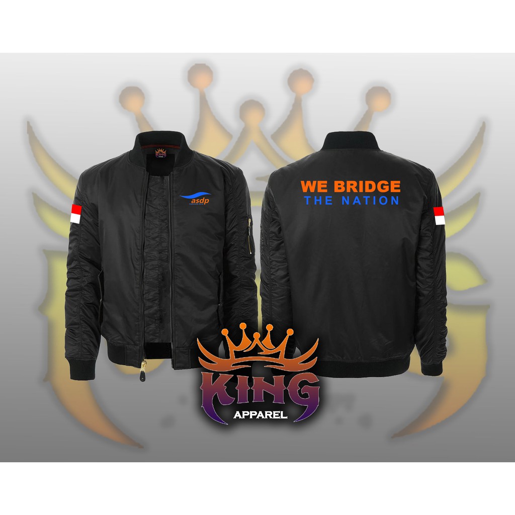 Jaket Bomber ASDP Indonesia Ferry Bayar Di Tempat