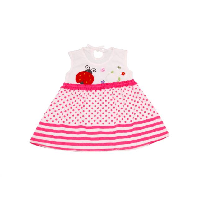 Dress Bayi Ladybug/Terusan Bayi/Baju Kutung Bayi/Gaun Bayi