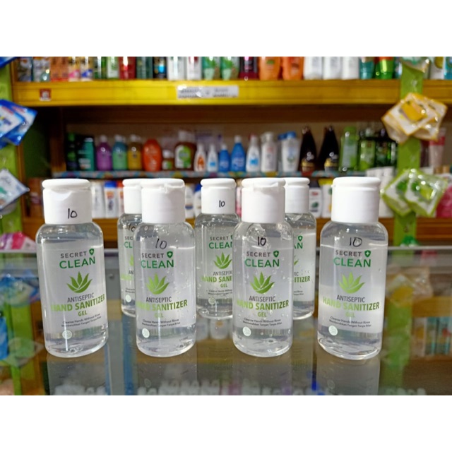 Hand sanitizer gel secret clean