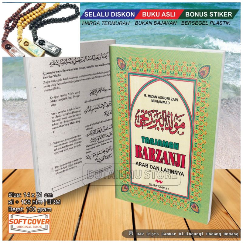 Jual Kitab Majmu Barzanji Maulid Barjanji Arab Latin Dan Terjemah