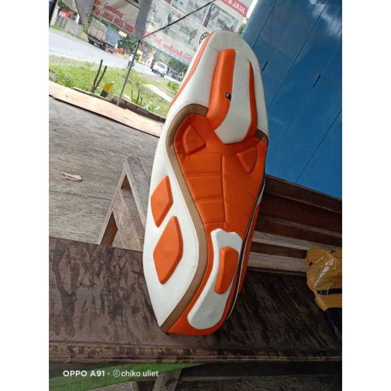 Jok pcx modifikasi MBtech - Jok custom predator PCX