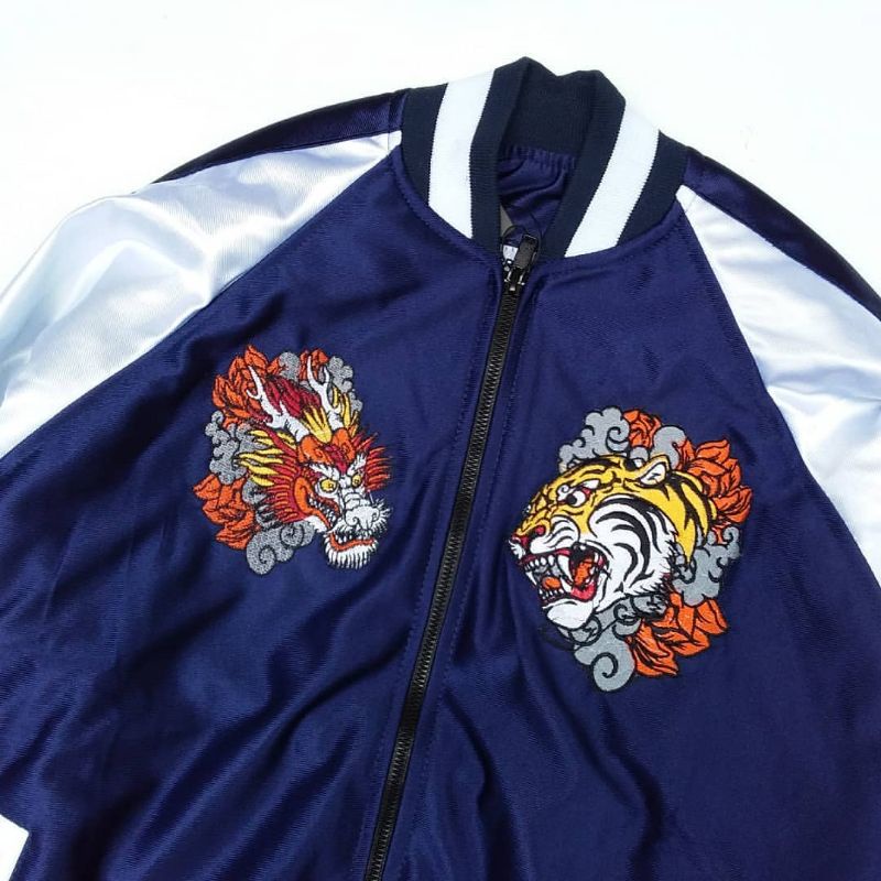 Jaket Sukajan Murayama - Toshi Taiga Murah Original Bordir