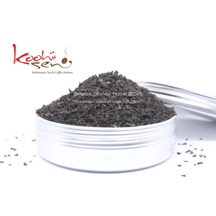

1 KG BOP Black Tea Broken Orange Pekoe Indonesia Produk Lokal Alami - tth1926