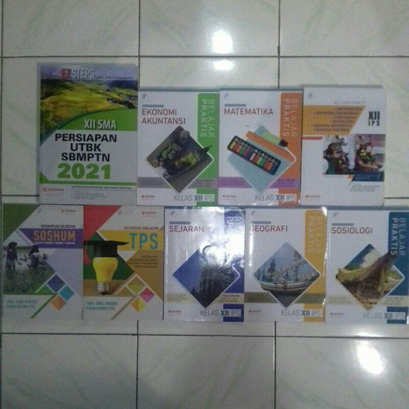PRELOVED UTBK SBMPTN SOSHUM BUKU BIMBEL NEUTRON