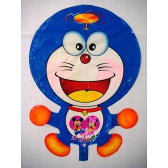 1pack / 50biji Doraemon (BALON GAS/FOIL/TERBANG/KARAKTER )