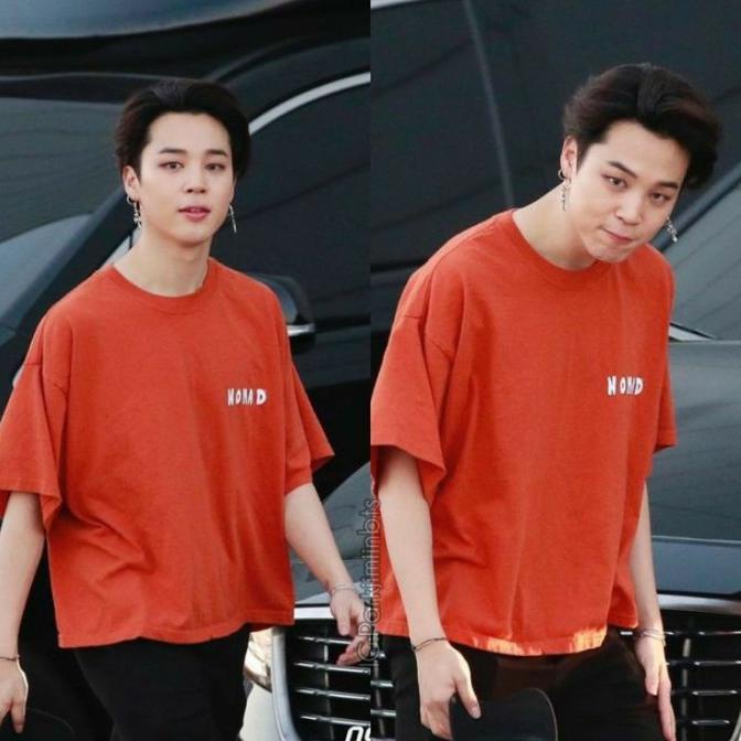 Kaos T-shirt BTS Jimin Nomad BE A GOOD HUMAN