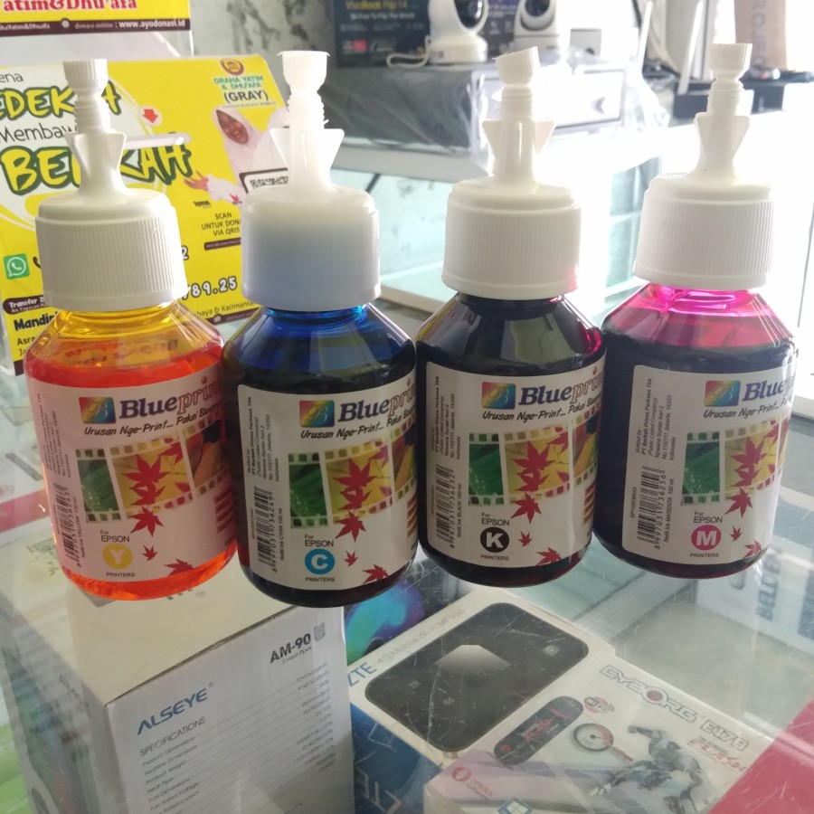 Tinta Botol EPSON Blueprint CMYK Original