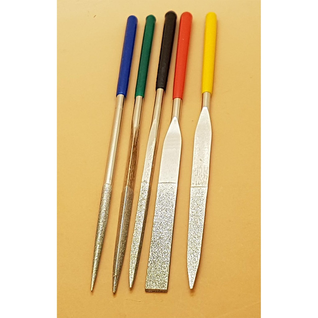 

NEW Kikir Diamond File Set 18 cm 5pc Merk KLEBER Termurah