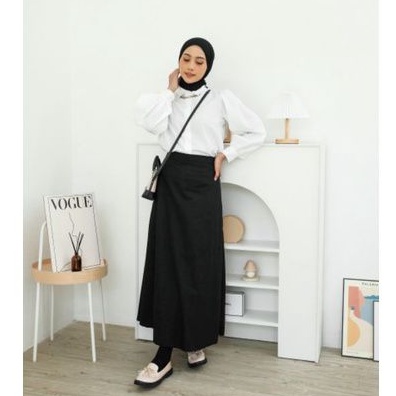 Zara Skirt MAXI ( Rok A line Panjang ) // Rok Kerja 30 warna